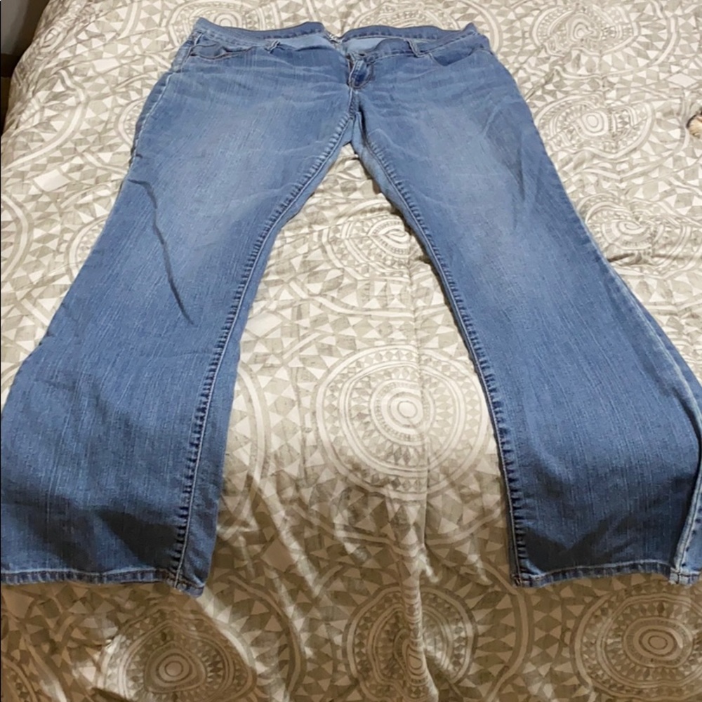 Flair light blue jeans